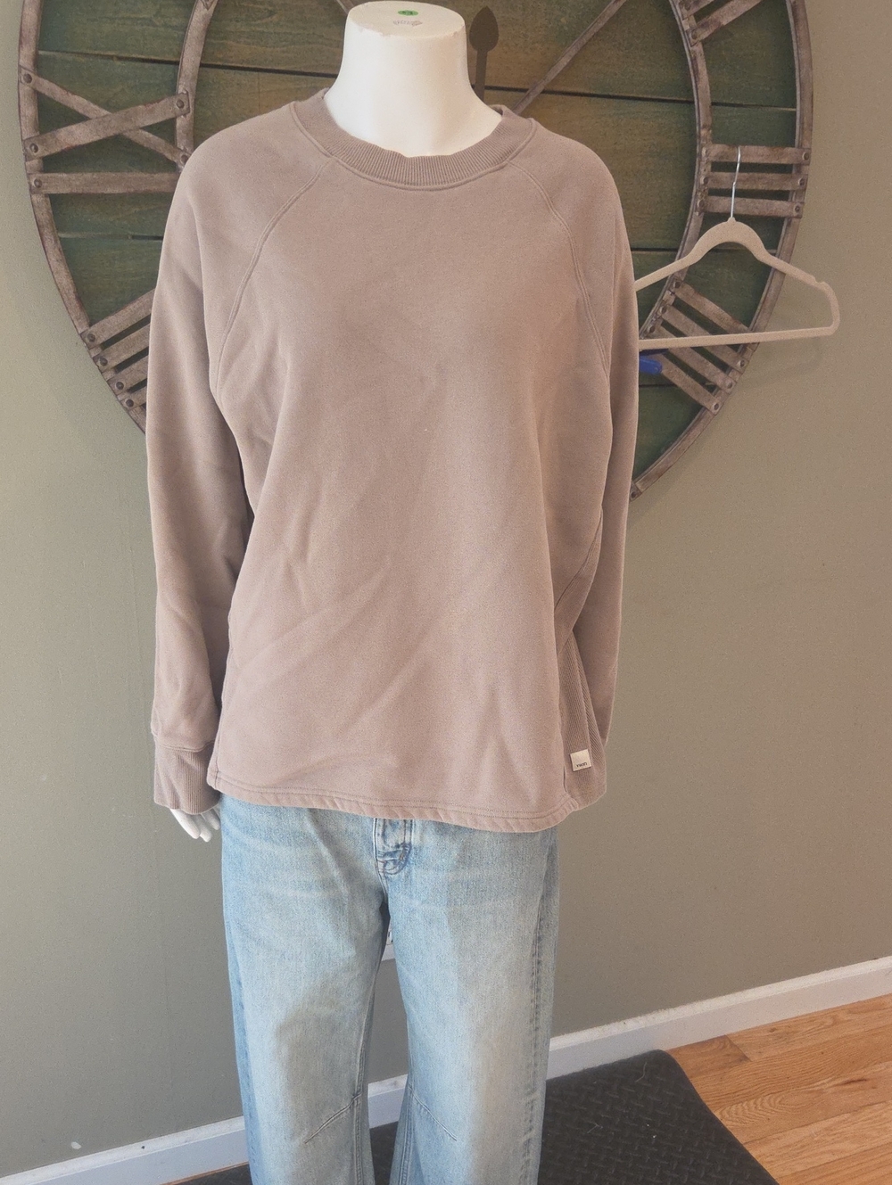 Vuori Restore oversized crewneck sweatshirt